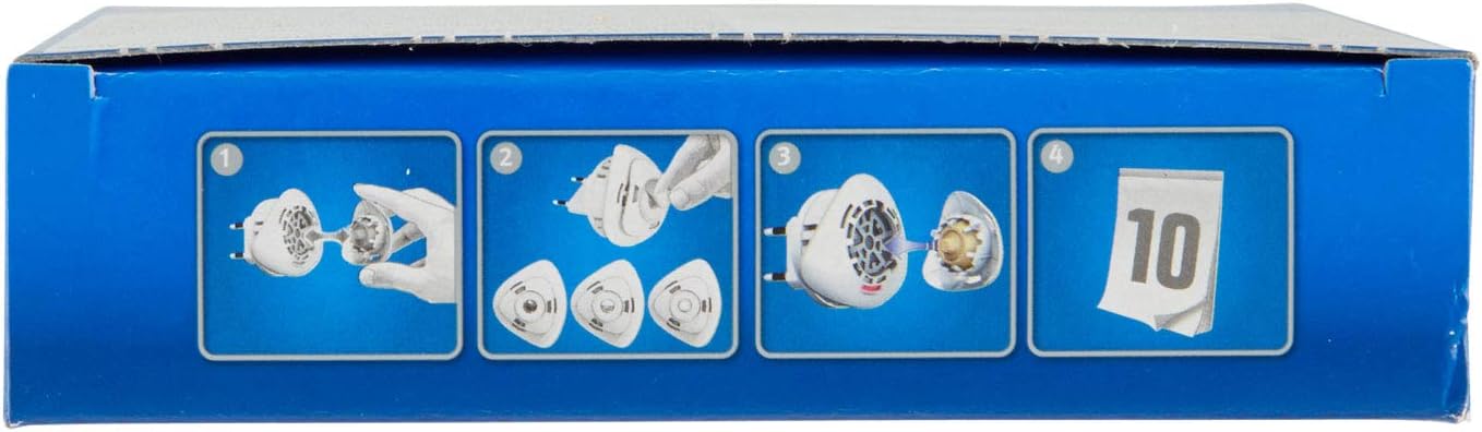 Raid Night & Day Ricarica, Antizanzare e Antimosche, Inodore a Sabbia Compressa, 1 Confezione da 1 Ricarica