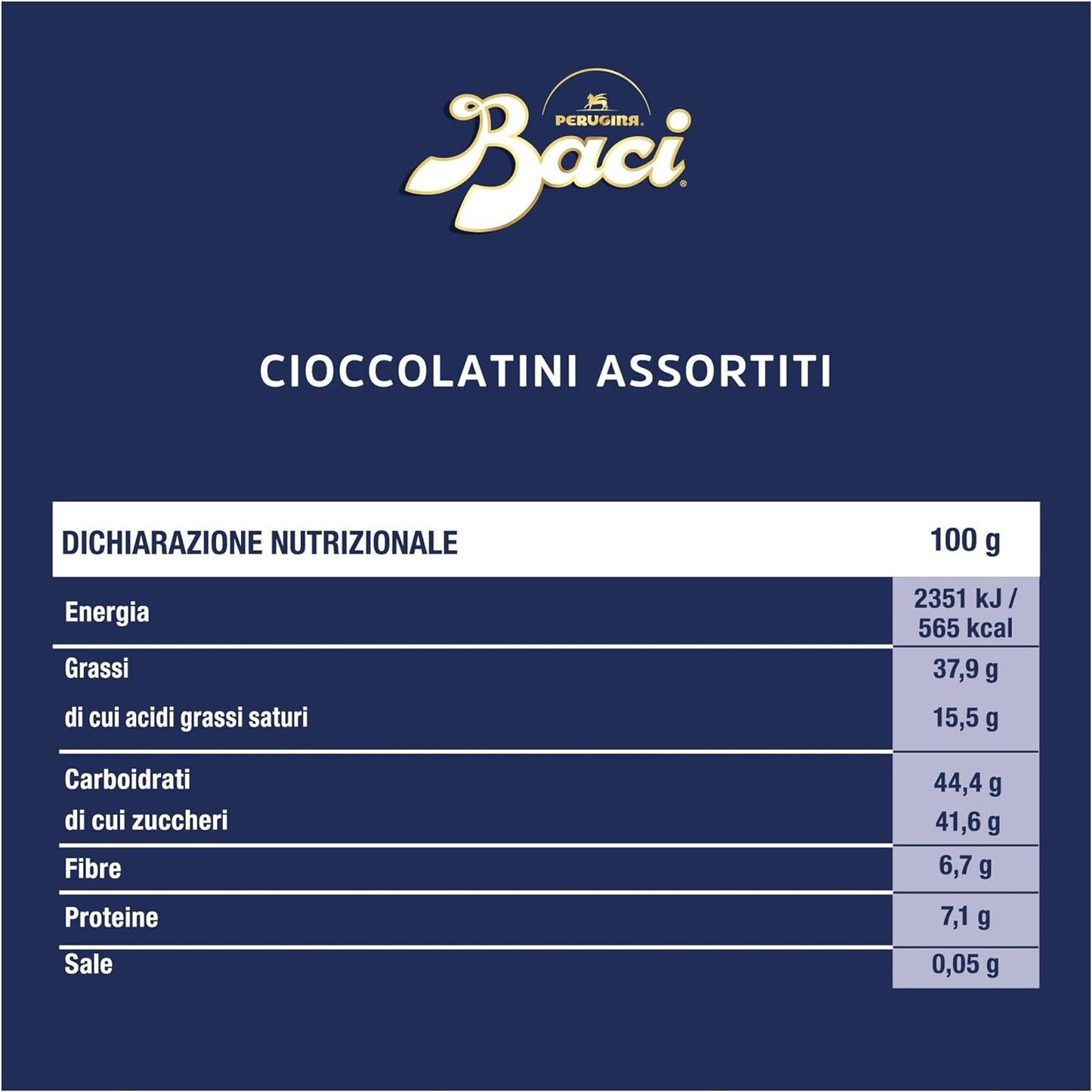 Perugina Baci Calendario Avvento 2023 Cioccolatini Assortiti, 278g