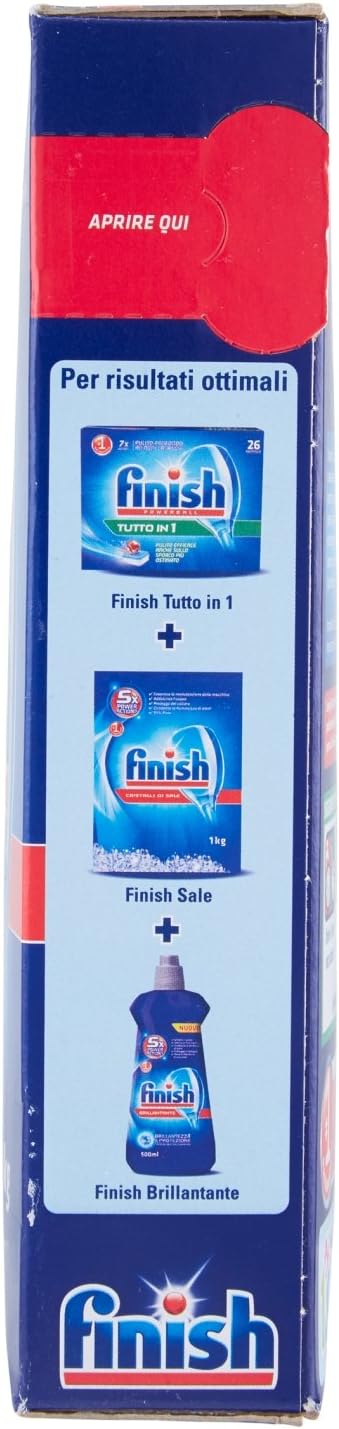 FINISH Sale - 1 kg sale per lavastoviglie anticalcare addolcente senza –  Raspada