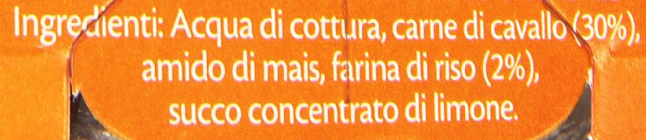 Plasmon Omogeneizzato Carne Cavallo e cereale 2x80g Con Carne Italiana, 100% naturale, senza amidi e sale aggiunti