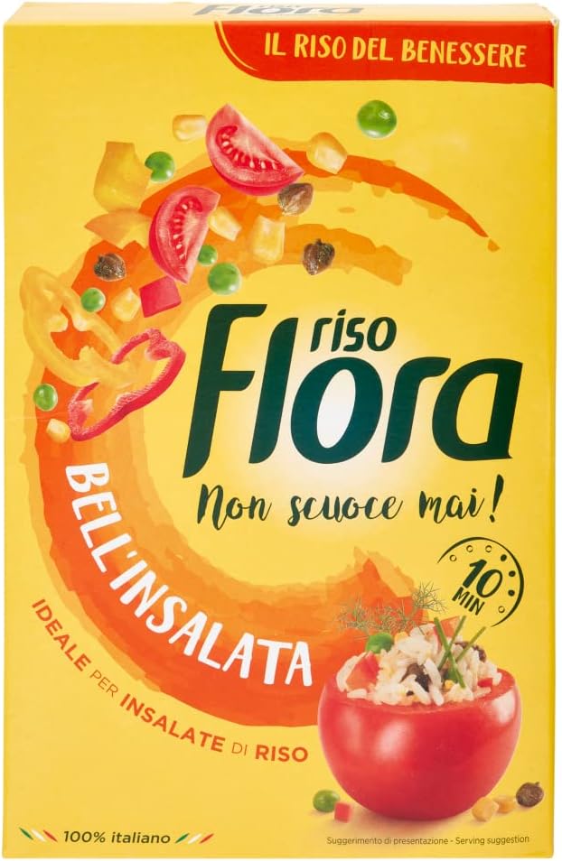 Flora Riso Bell'Insalata Ideale per Insalate di Riso, 1000g