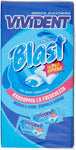 Vivident Fresh Blast, Chewing Gum Ripieno, Senza Zucchero, Gusto Menta, Senza Glutine, Confezione da 200 Gomme da Masticare