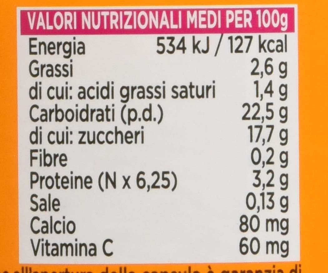Plasmon Omogeneizzato Yogurt e Biscotto 120g 24 Vasetti Con Yogurt dell'Alto Adige, Fonte di Calcio e di Vitamina C