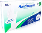 Guanti monouso in vinile con talco S 100 ST Guanti