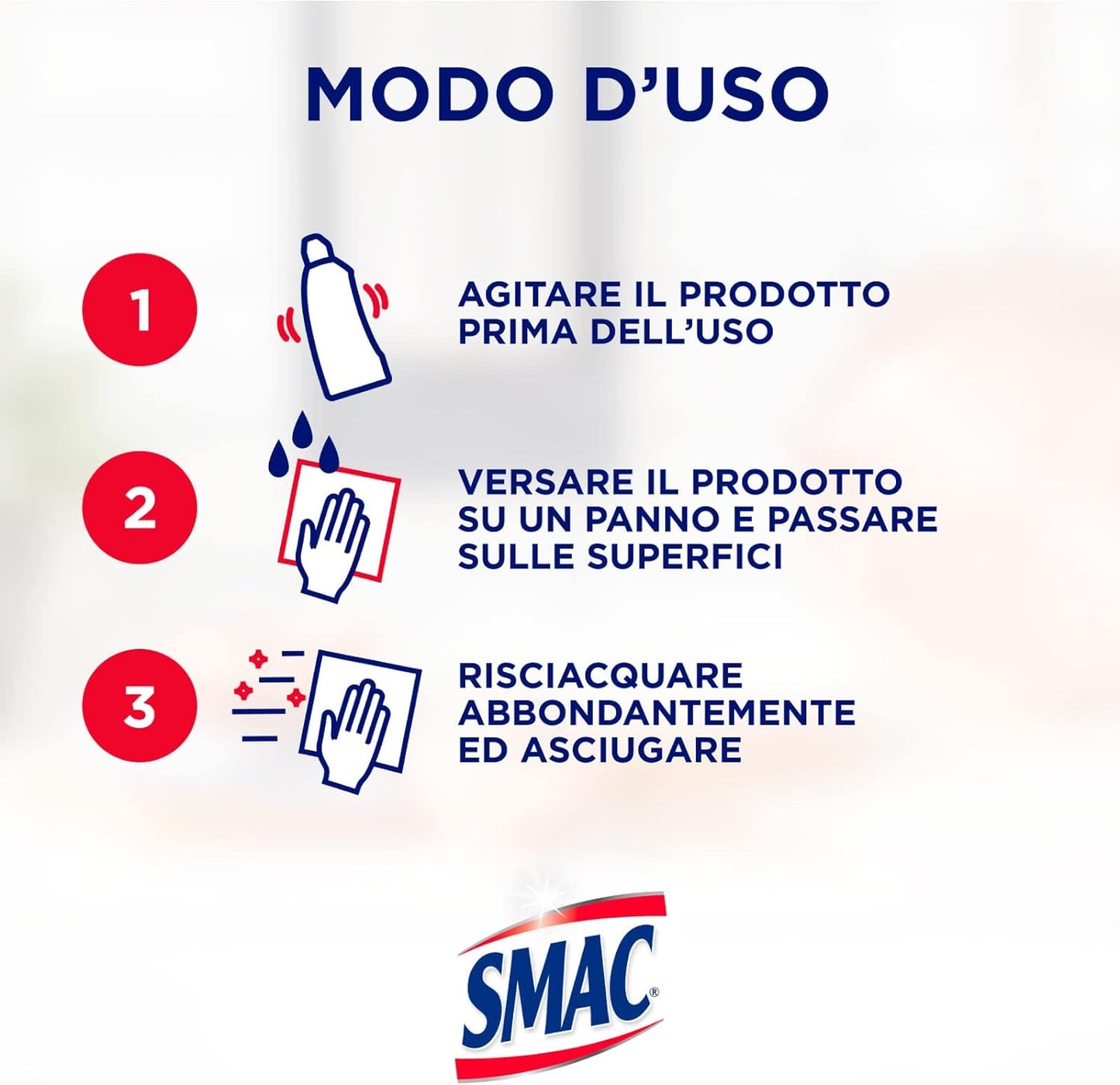 Smac - Brilla Rame, Detergente Crema, Lucida e Protegge dall'Ossidazione, 250 ml x 3 Pezzi