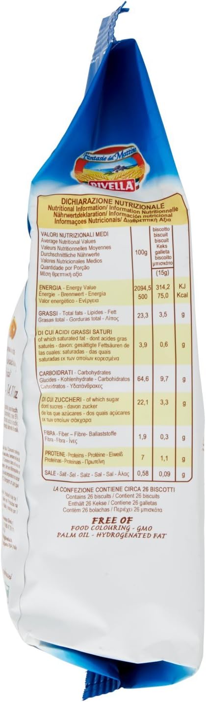 Divella Ottimini Biscotti con Riso e Mais, 400g