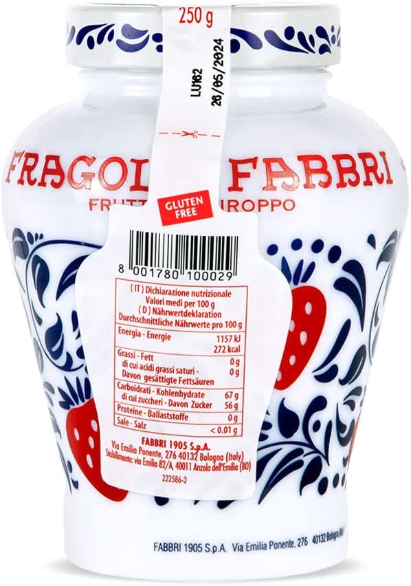 Fabbri Fragola Opaline 600g -