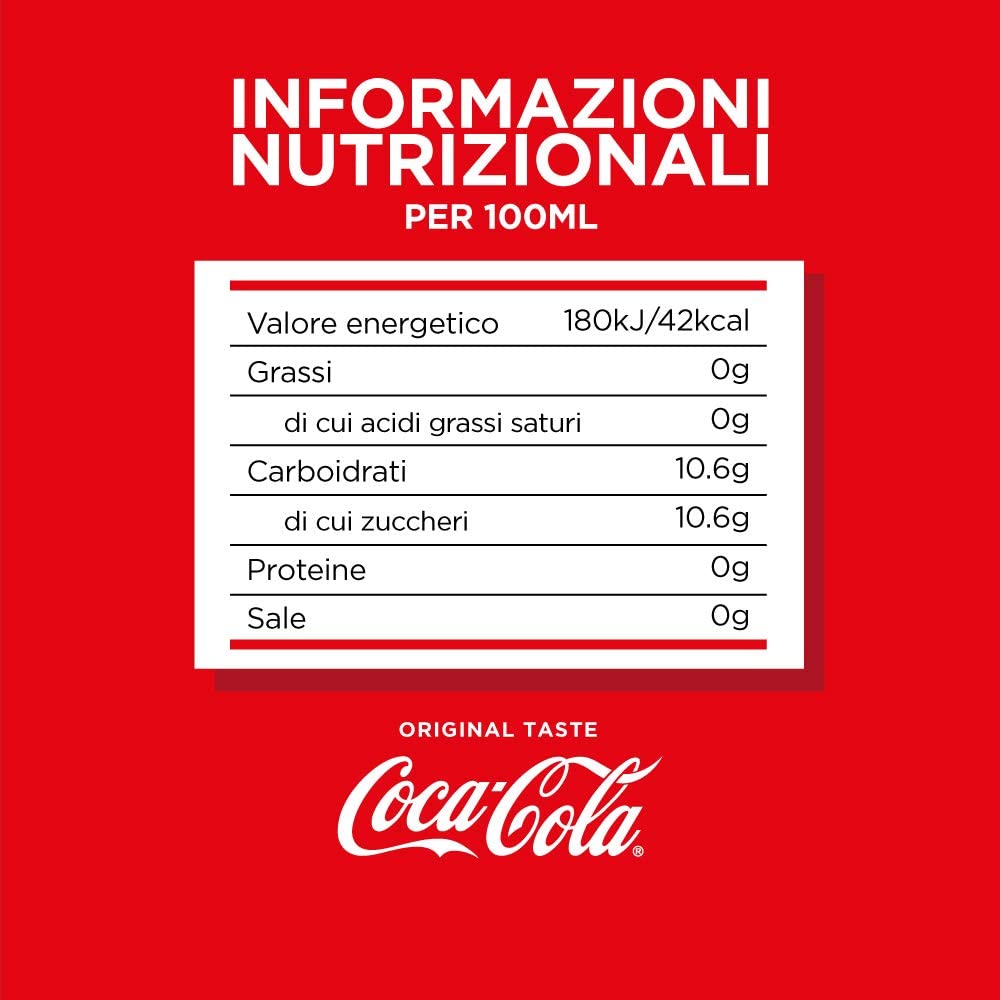 Coca-Cola Original Taste – 1 Bottiglia da 1.5 L, Tutto il Gusto Originale di Coca-Cola in bottiglia PET 100% Riciclabile, Bevanda Analcolica