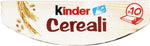 Kinder Cereali, Tavolette di Cioccolato ai Cereali, 10 pezzi da 23.5 Gr