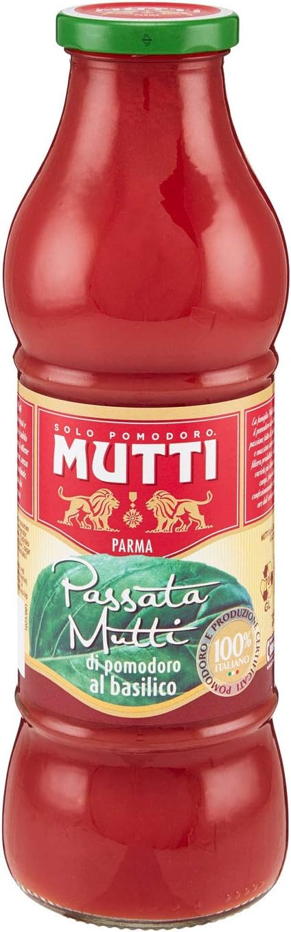 Mutti Passata di Pomodoro al Basilico, 700g