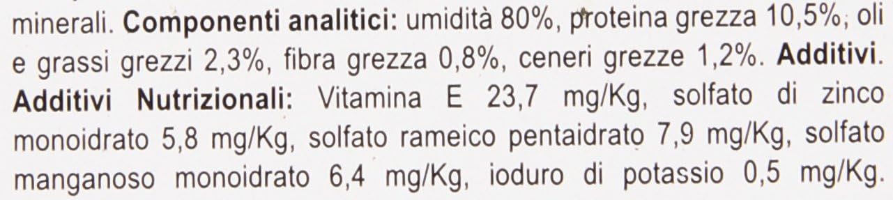 Migliorgatto Sterilized Paté con Pollo e Prosciutto per Gatti, 100g