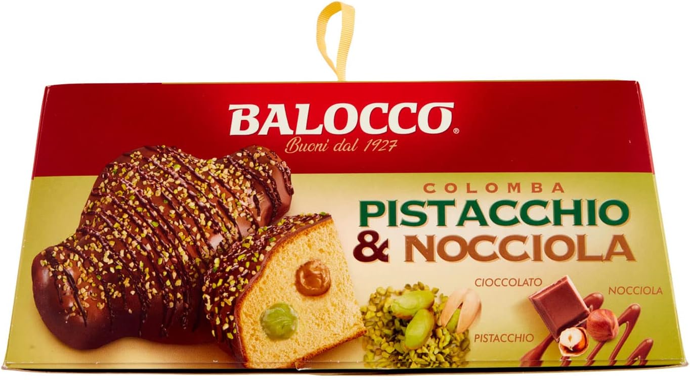 Balocco Colomba Pistacchio E Nocciola, 750g