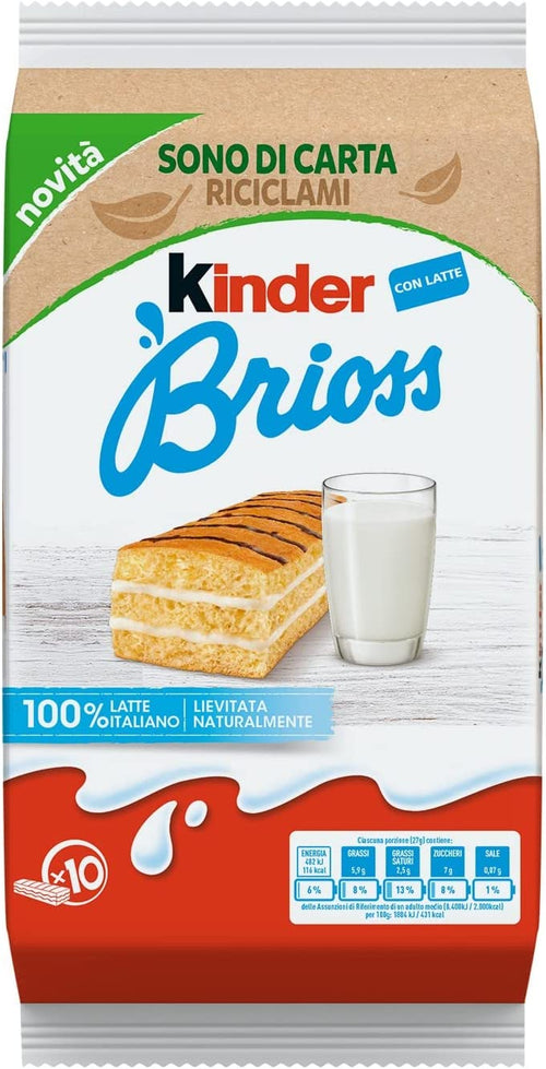 Kinder Brioss Merendine, 270g