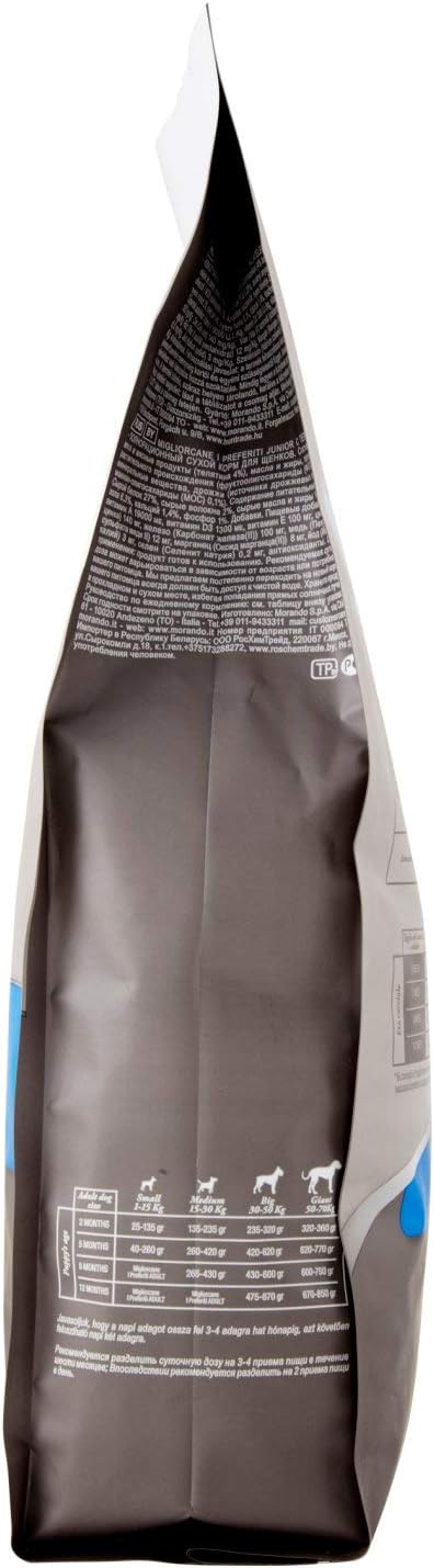 Migliorcane - Alimento Completo Per Cani Junior, Con Vitello - 3 pezzi da 2 kg [6 kg]