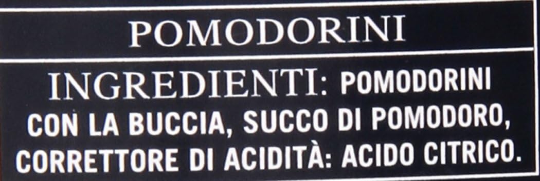 Cirio - I Pomodorini, Piccoli Pomodori Al Naturale Con Il Loro Succo - 8 pezzi da 400 g [3200 g]