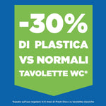 Duck Fresh Discs - Base per Dischi Gel Igienizzanti WC, Fragranza Marine - Confezione da 1 Applicatore e 6 Dischetti