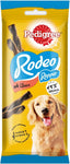 Pedigree Rodeo Ropper, Snack per Cani al gusto Manzo, 20 Confezioni x 4 stick da 70 g l’una, 80 stick in totale