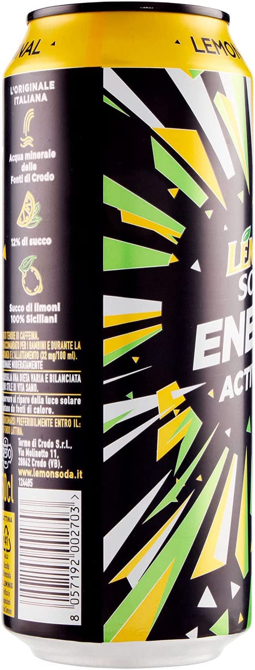 Lemonsoda Energy, 50cl