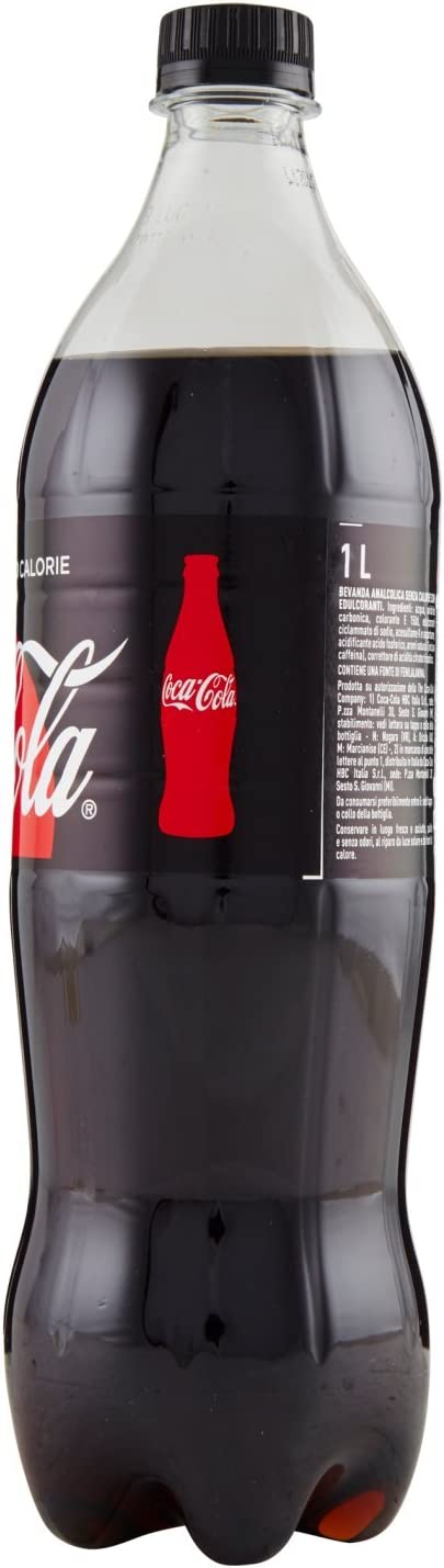 Coca-Cola Zero Zuccheri Zero Calorie, 1L