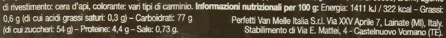 New York Black, Caramella Gommosa Gusto Liquirizia Ripiena, box da 150 Bastoncini Liquirizia