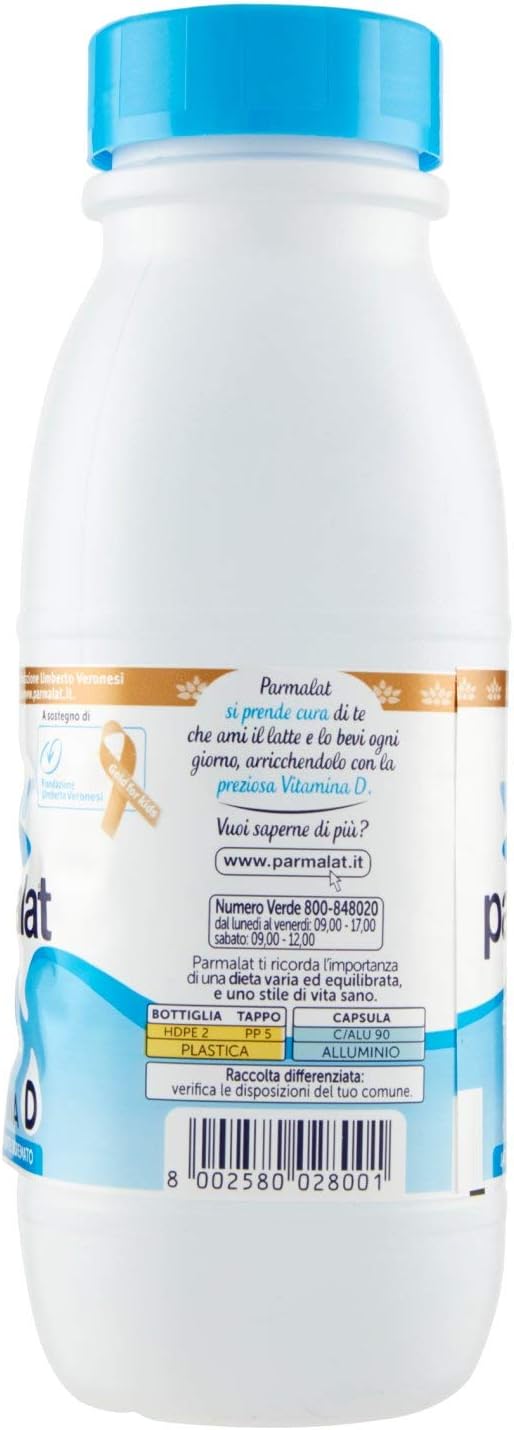 Parmalat Latte Parzialemente Scremato UHT, 500ml