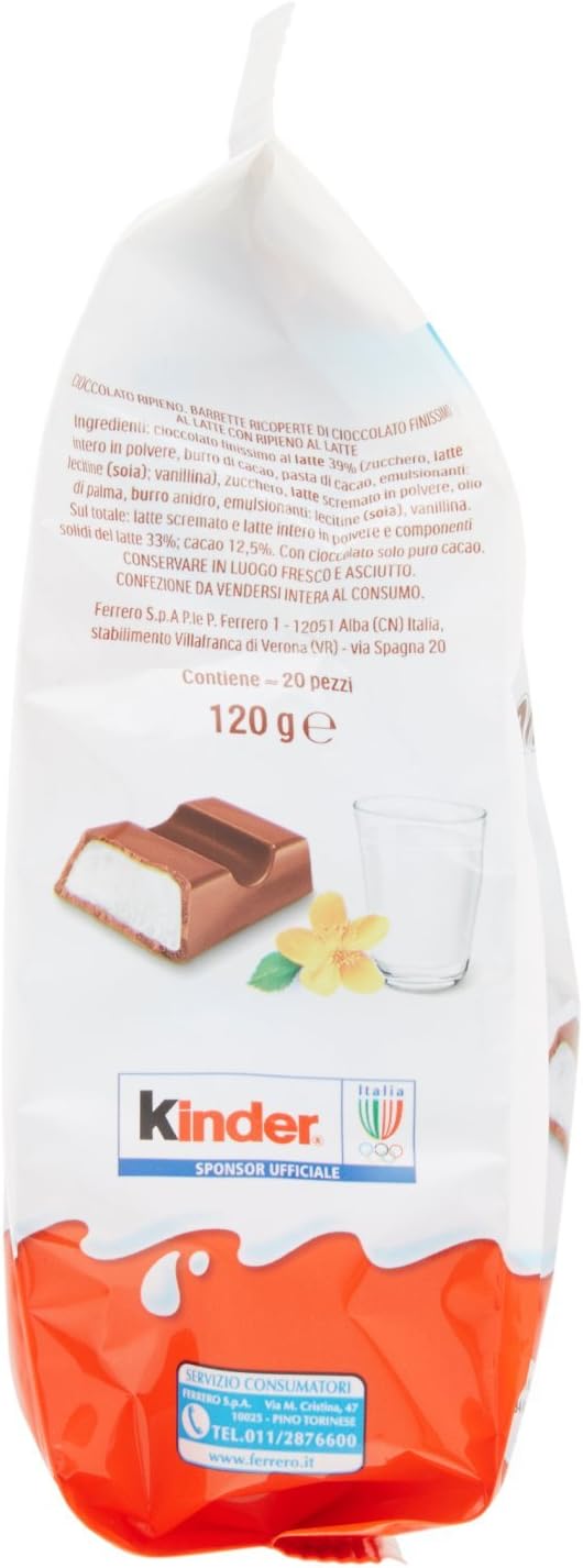 Kinder Maxi Mini - 3 confezioni da 120 g [360 g]