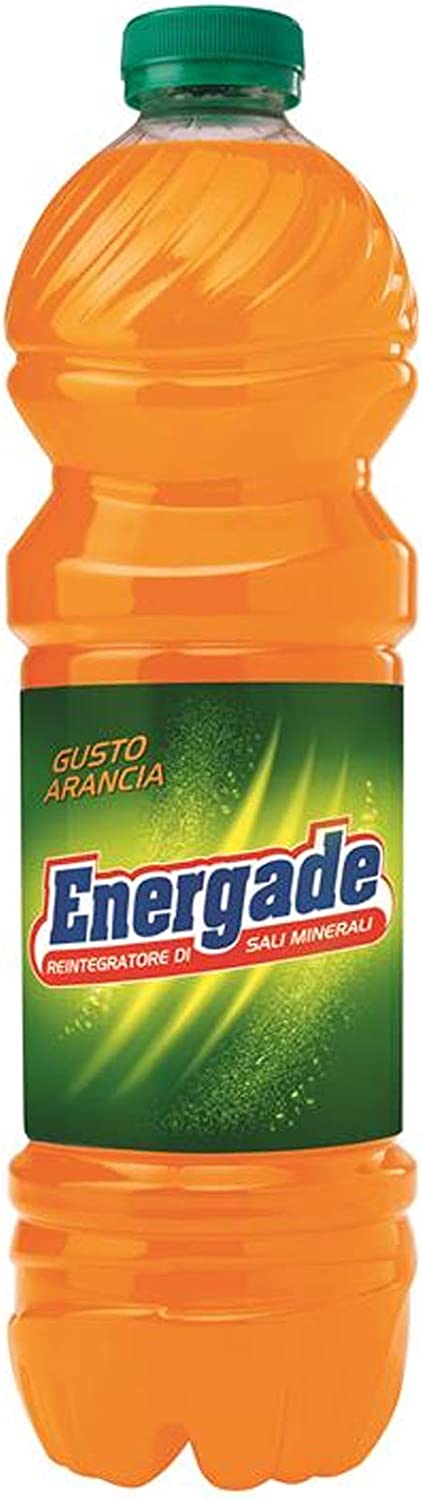 6 x BEVANDA ENERGETICA ENERGADE GUSTO ARANCIA BOTTIGLIE DA 1,5 LITRI DISSETANTE