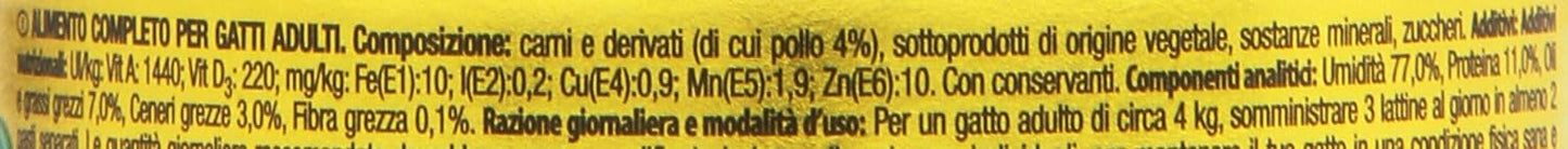 Purina Gourmet Gold Cibo per Gatti, Mousse con Pollo, 85g