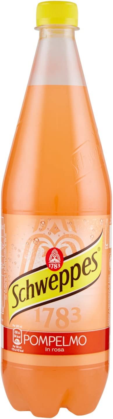 Schweppes Bevanda Analicolica Pompelmo, 1L