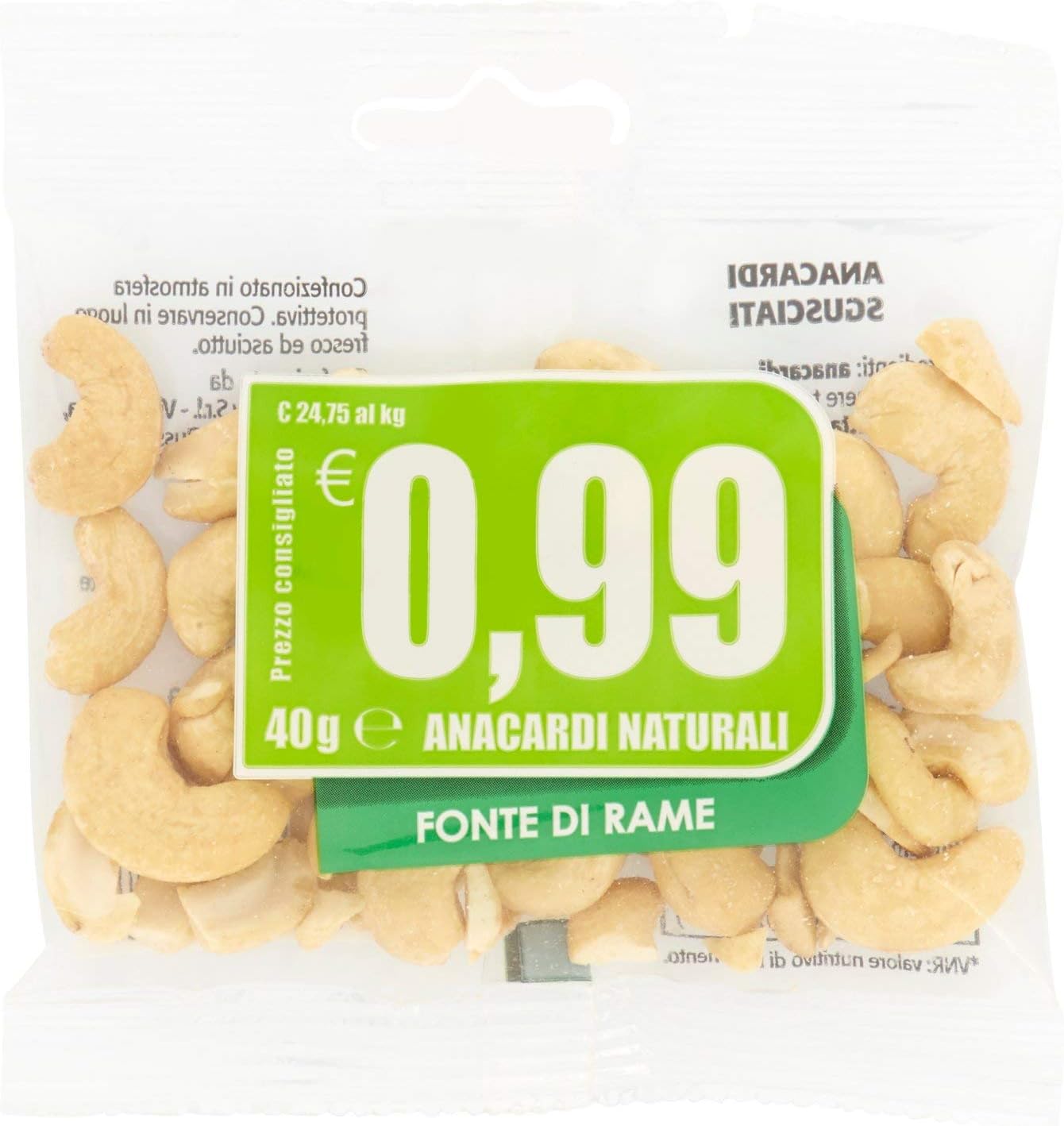 Euro Company Anacar Sgusciati, 40g