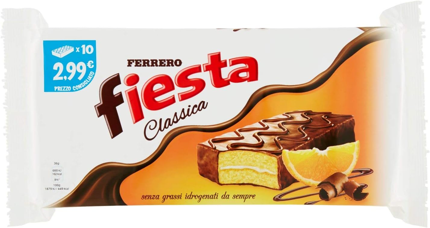 Ferrero Fiesta Merenda, 10 x 36g