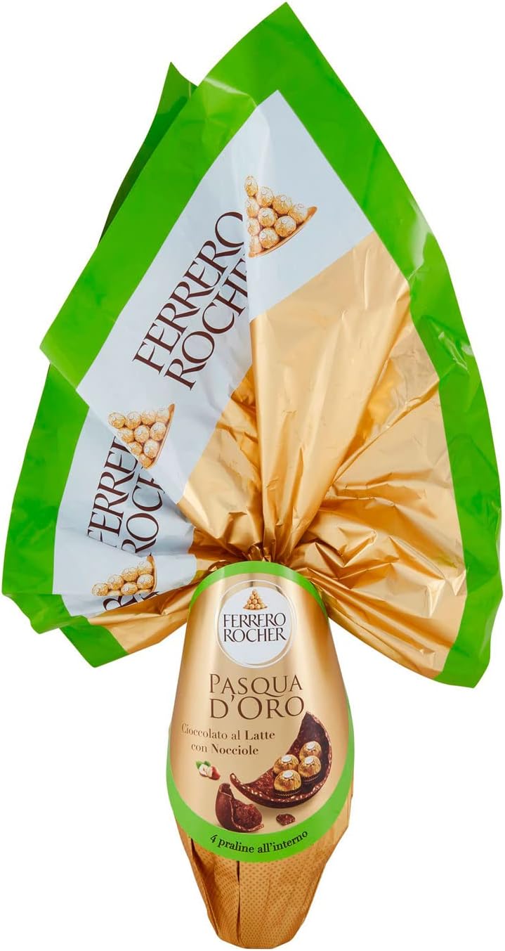 Ferrero Rocher Pasqua d'Oro Cioccolato al Latte con Nocciole 340 g