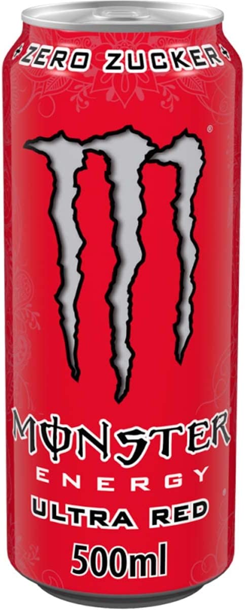 Monster Energy Ultra Red Sugar Free 12x500ml