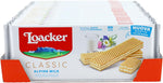 Loacker - Classic Milk - Wafer Classico con 3 Strati di Cialde Farcite con Crema al Latte - Merenda e Snack - Formato Famiglia con 9 Confezioni da 22 Wafer, 3 9