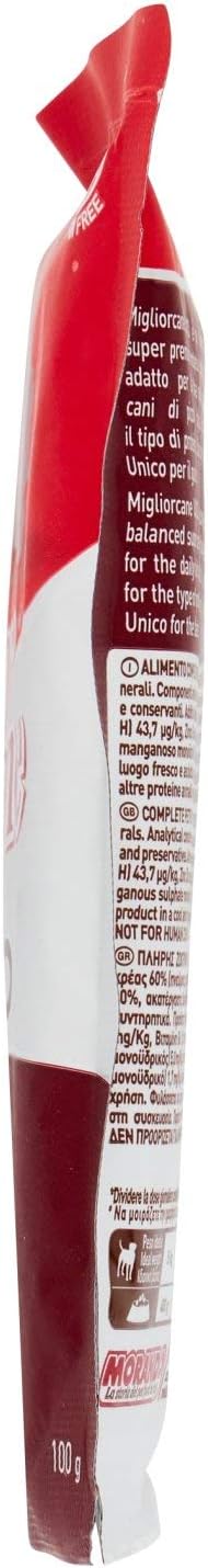 Migliorcane Cibo per Cani con Vitello, 48 x 100g