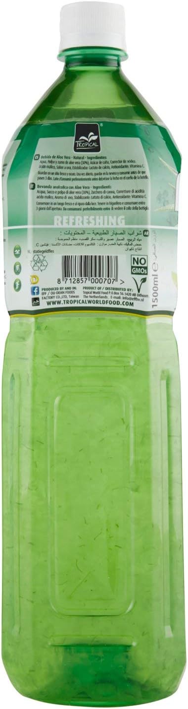 Tropical - Bevanda Analcolica, con Aloe Vera, 1.5 lt Bottiglia