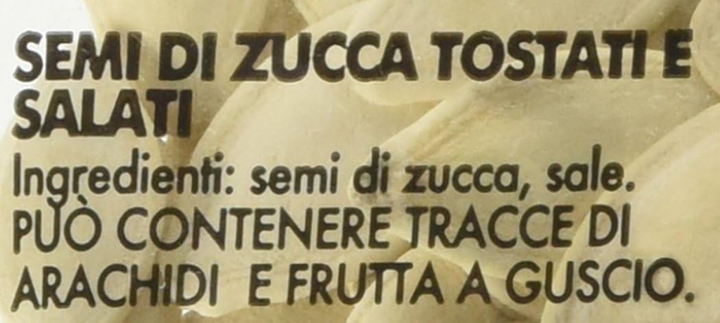 EuroCompany Semi di Zucca Tostati e Salati - 80 gr