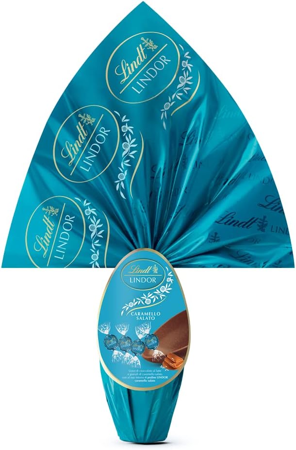 Lindt Uovo LINDOR Caramello Salato, 320g