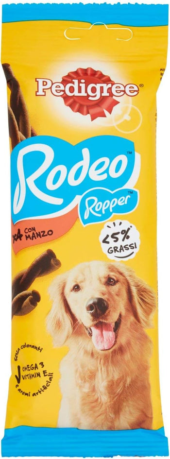 Pedigree Ropper Saporite Trecce Masticabili con Manzo - 4 Pezzi (70 gr)