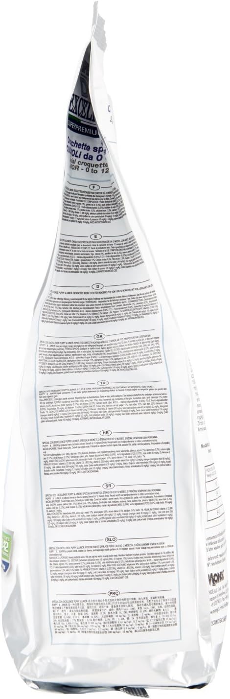 Monge - Special Dog Excellence, Puppy & Junior, 1,5 KG, 1 Confezione