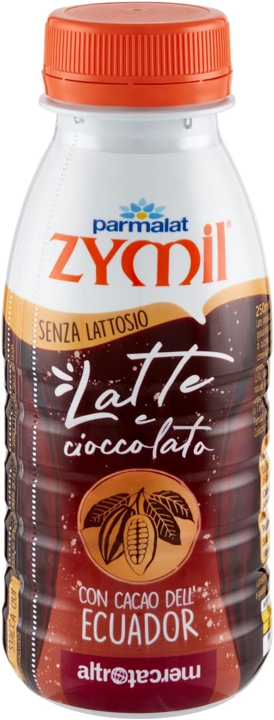 Zymil Senza Lattosio Latte E Cioccolato Con Cacao Dell'Ecuador Altromercato 250 Ml