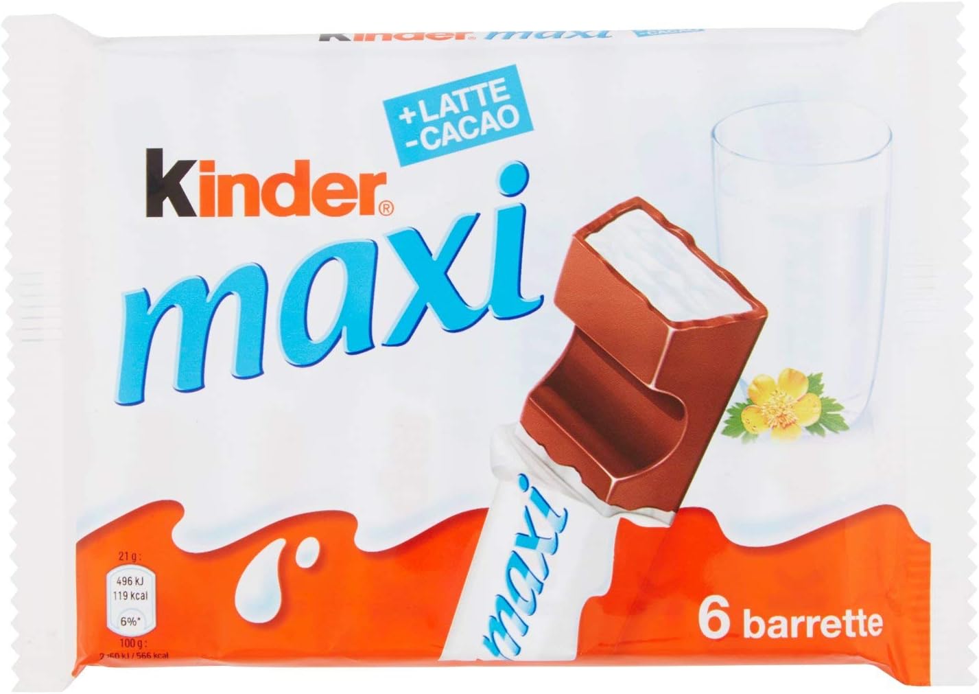 Kinder Maxi Tavolette Cioccolato Latte