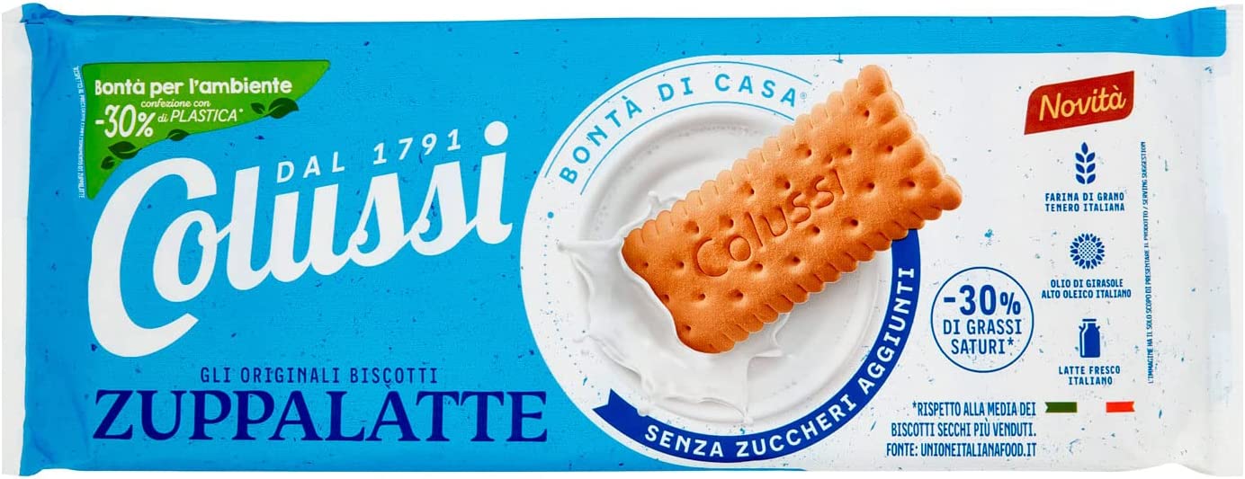 Colussi Biscotti Zuppalatte Senza Zuccheri Aggiunti, 250g