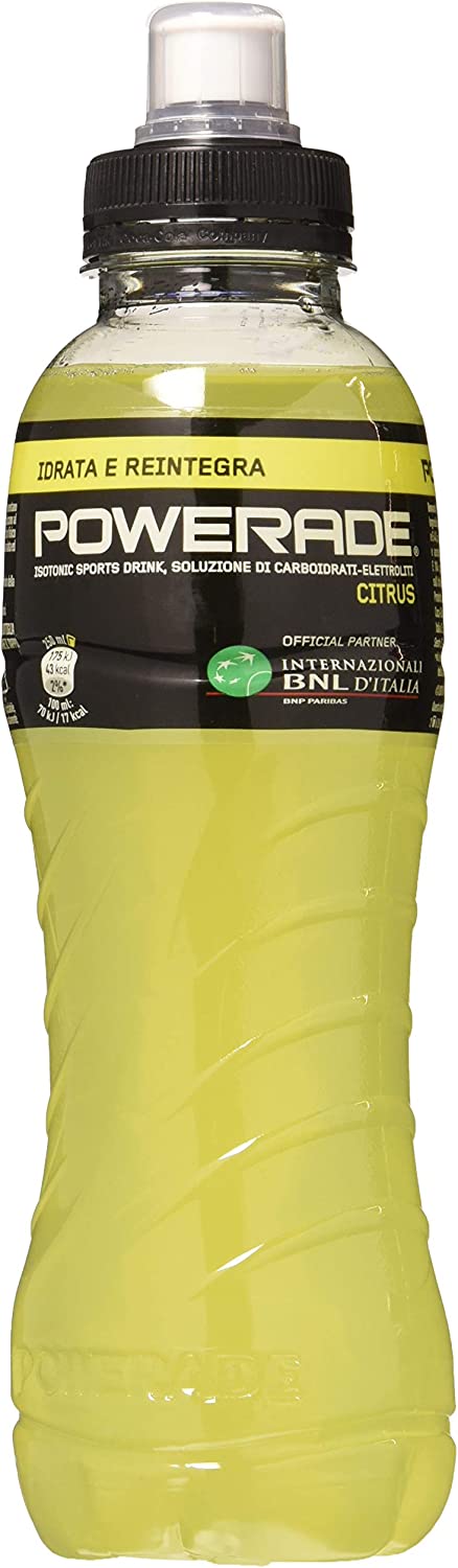 Powerade CITRUS limone 0,50 LT x 12 bott. tappo sport