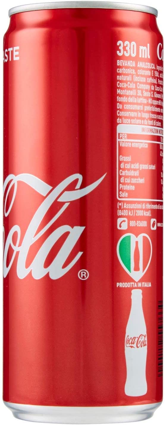 Coca Cola Bevanda Analcolica Frizzante 330 ml (Promozione Sales & Service) Pack Z