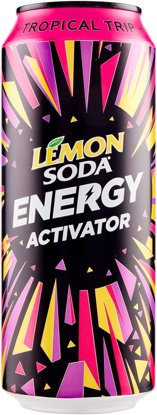 Lemonsoda Tropical Energy, 50cl