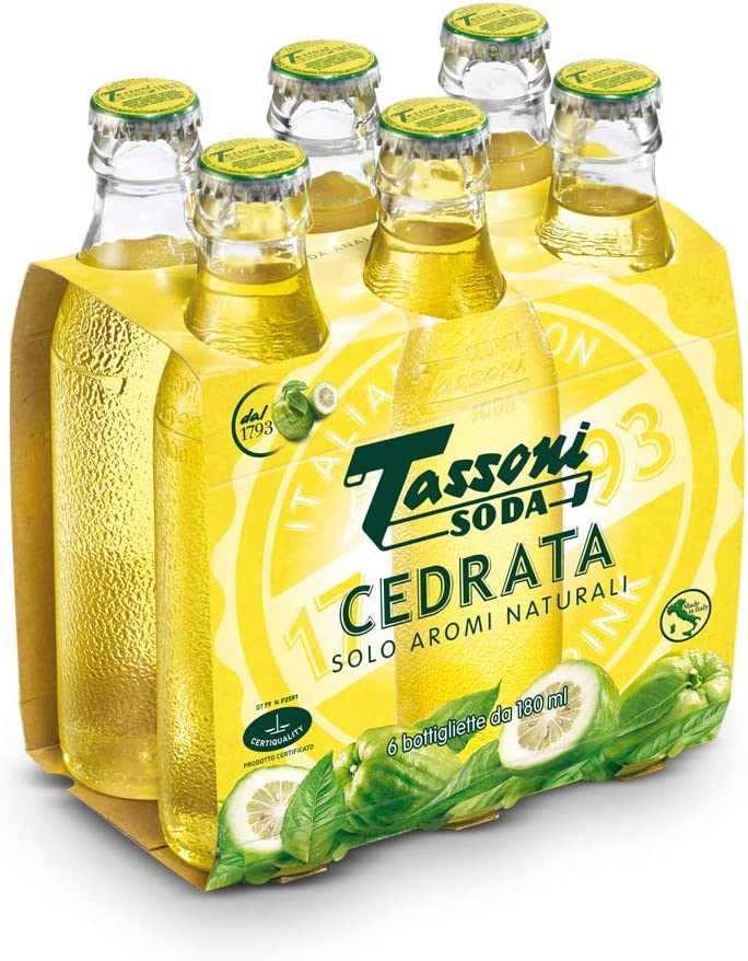 Cedral Tassoni Soft Drink Cedrata Tassoni Soda - 1146 gr