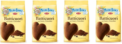 Mulino Bianco Batticuori (350g) - 4 Pacchi da 350 g - [1,4 Kg]