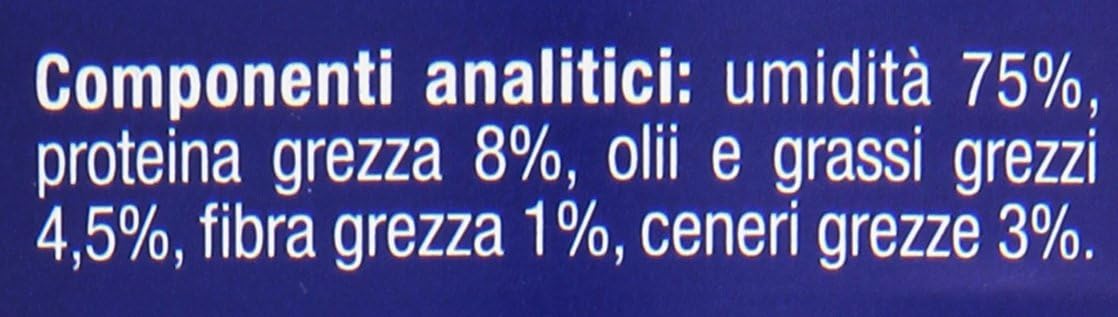 Migliorcane Alimento Completo per Cani Adulti, Bacconi con Manzo, Vitamine e Sali Minerali, 1250g