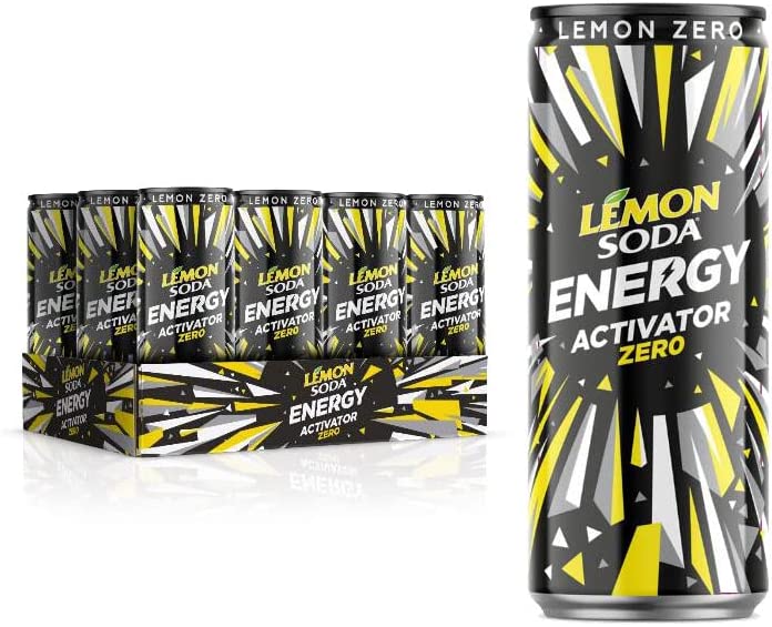 Lemonsoda Energy Activator Zero Lemon Original 33cl (6 Lattine)